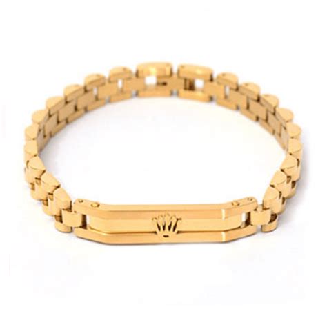 bracelet for men rolex|men's gold rolex style bracelet.